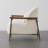 Mariona Faux Sherpa Upholstered Accent Chair with Lumbar Pillows (Set of 2)-664980634