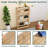 Rattan 3 Tier Shoe Storage
