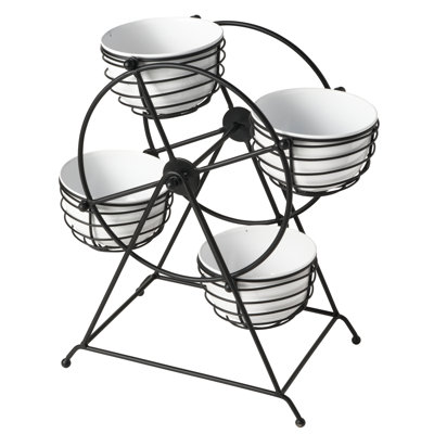 Gourmet Basics by Mikasa Gourmet Basics Rotating Entertaining Caddy