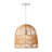 Newberg 1 - Light Natural Rattan Single Pendant-146883808