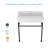Kichae 17'' Ceramic Rectangular Bathroom Sink with Overflow-82280301