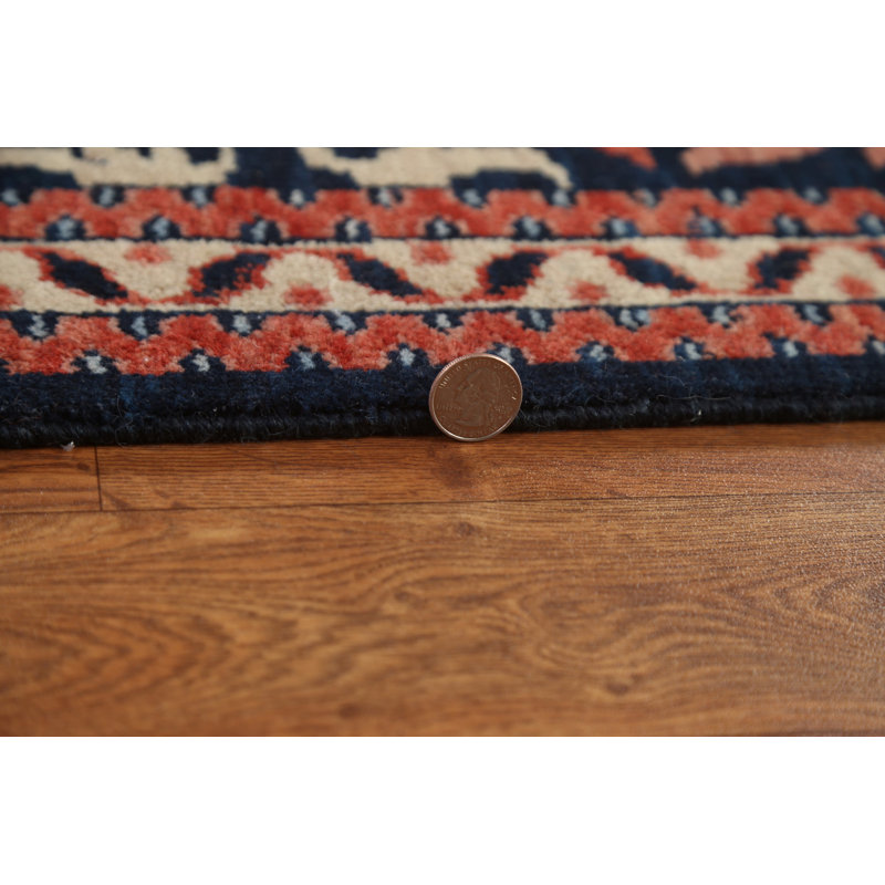 Tapis oriental floral Sultanabad Ziegler noué à la main 7 x 10