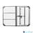 Twin Xl Adjustable Bed - Head Position Customizable, 850Lbs Capacity, Black Build Modifiable, Metal Construction-235568231