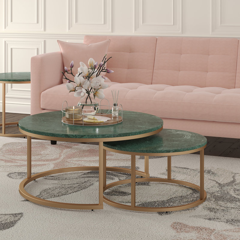 Ensemble de 2 tables basses Valorie