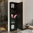 Rectangle Tall Shoe Cabinet With Mirror