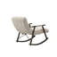 Chaise berçante pliante, chaise berçante rembourrée-558483943