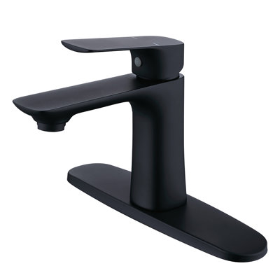 Robinet de salle de bain monotrou