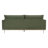 Jay Contemporary 83" Upholstered Sofa with Metal Legs