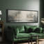 Misty Forest Reflections, reproduction d'art sur toile-98042138-111566015