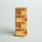 Holthaus Rotating Wooden Bookcase Organizer with Open Storage Shelves for Books, DVDs, and Media Display-500400678-500406916