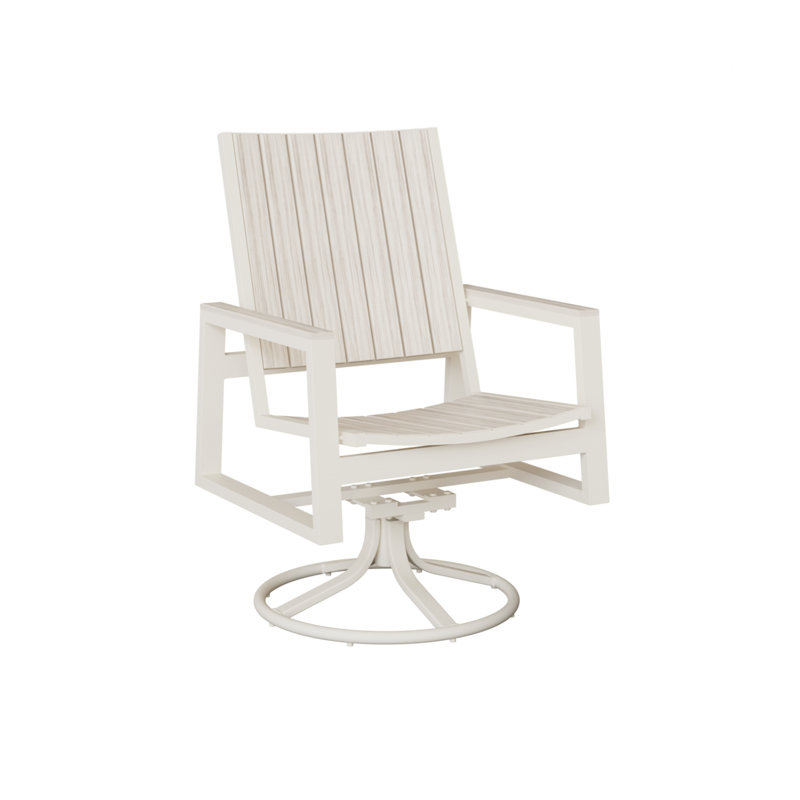 Chaise berçante berçante pivotante Berlin Gardens Vida, Coquillage