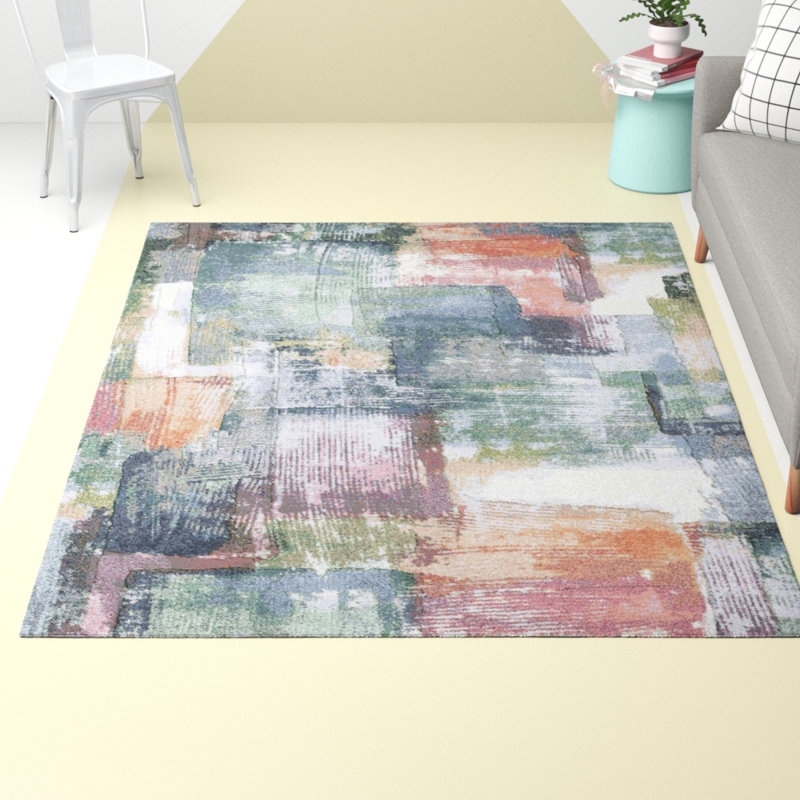 Clymer Abstract Area Rug, Rectangle 160 x 230cm