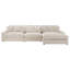 Canapé modulaire rembourré Cassidy Sand-1858220225
