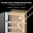 Yeego 30-in W 61 -bottles Triple Zone Wine Cooler Built-in/freestanding