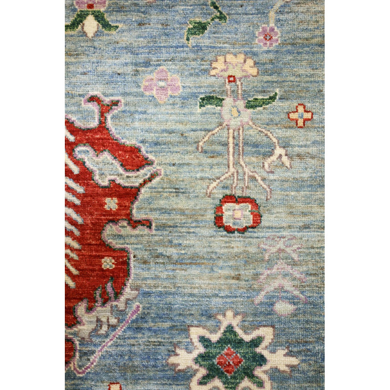 Oushak Rugs One-of-a-Kind Rectangle 12'3" X 17'9" Area Rug