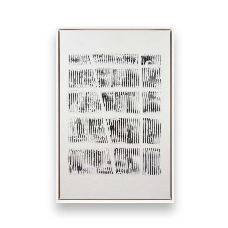 Impression sur toile, "Freehold domaine I" par Michael Willett, H 36 po x l 24 po, Blanc