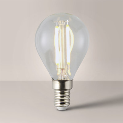 Ahmaria 4W E14 LED Globe Light Bulb Amber