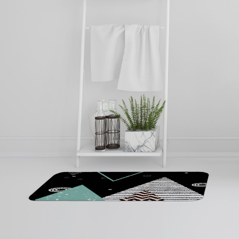 Keller Memory Foam Non-Slip Bath Rug