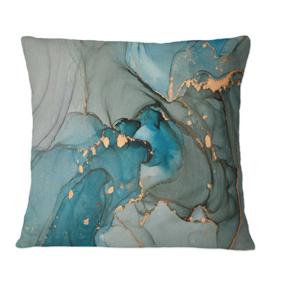 Abstract Throw Pillow