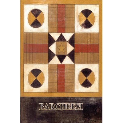 Parcheesi by Norman Wyatt Jr. - Wrapped Canvas Print