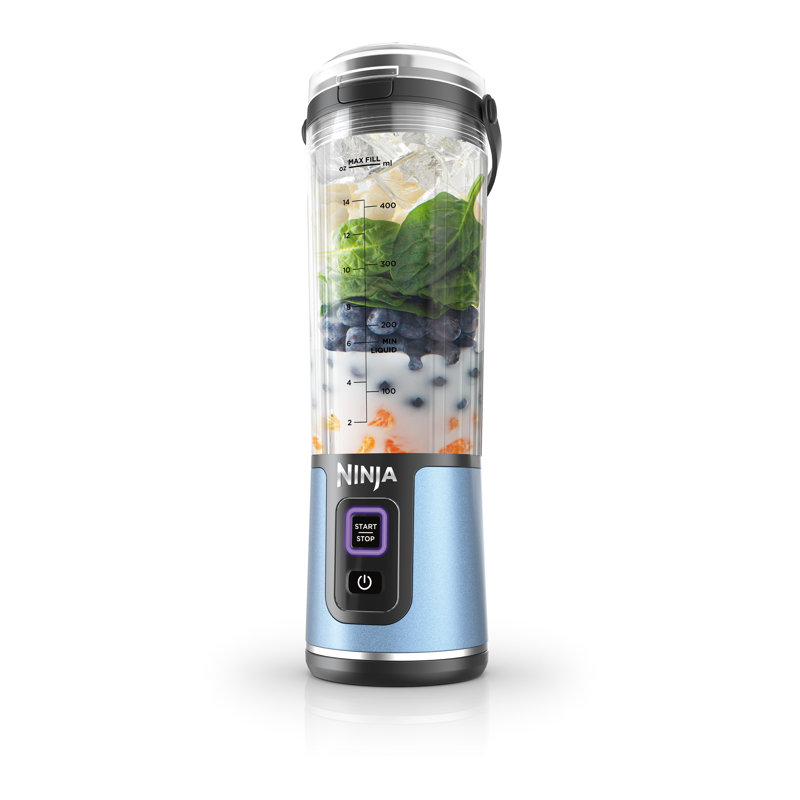 Ninja Blast Portable Blender, Metallic Blue Macaron