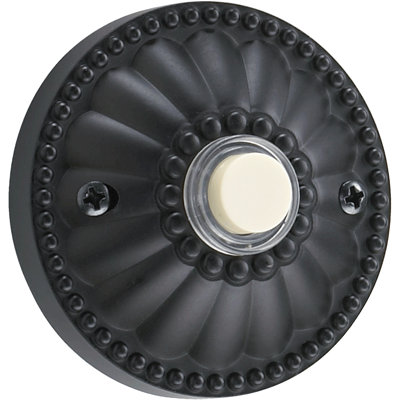 Bouton poussoir rond dans l’ancien monde
