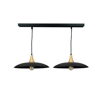 - Light Matte Black Dome Pendant