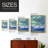 Island Midday Framed Print - Solid Wood-819045507