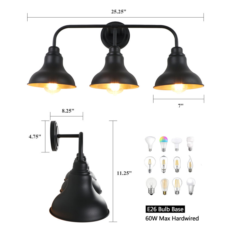 Luminaire de salle de bain Yorklyn, 3