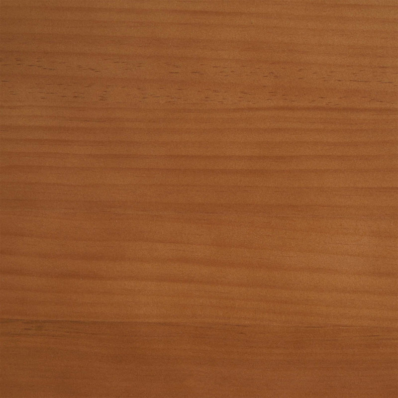 Table d'appoint ronde au fini bois de pin avec pieds uniques en forme d'éventail, décor Mid-Century moderne pour le salon