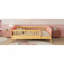 Lit double pour enfants, lit plateforme double en bois avec tête et pied de lit-121061643-121061646