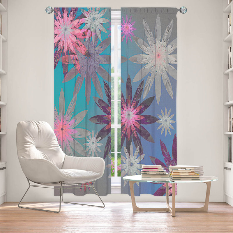 Paire de rideaux obscurcissant en polyester Eithne, L 20 po x L 61 po