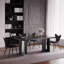 Modern Rectangular Rock Slab Dining Table Sets-107769194