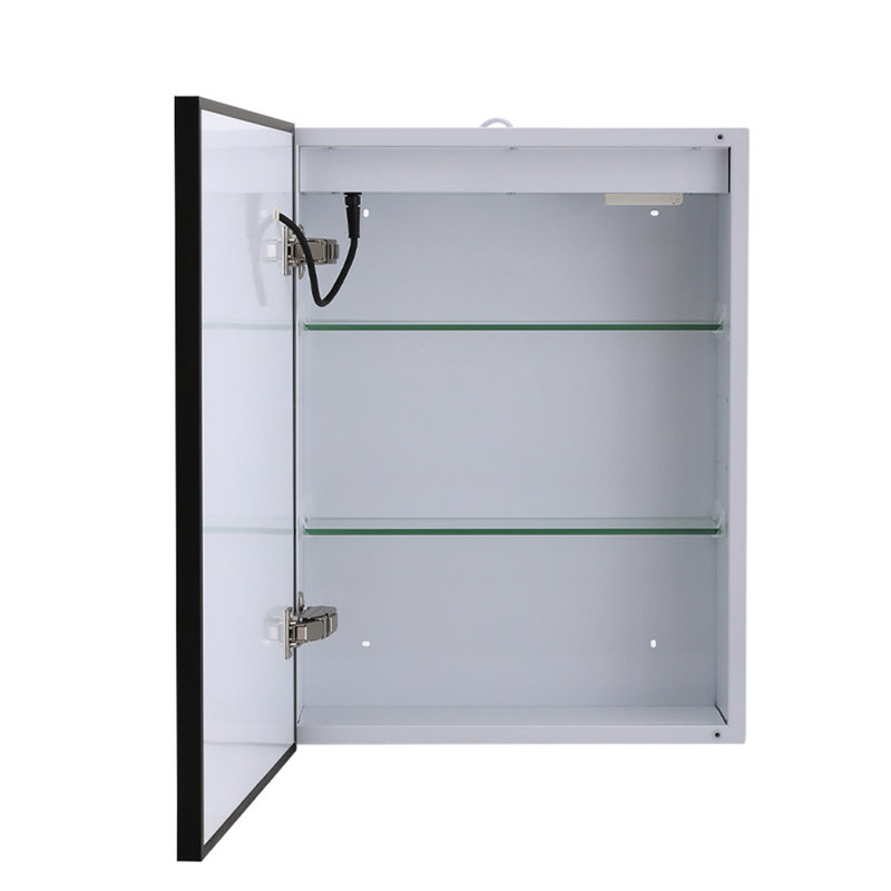 W H Wall Mounted Required Medicine Cabinet Mirror