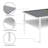 Coffee Table And End Tables , 3 In Gray Glass With For Living Room Captivating Display Contemporary Space Of 3, Tempered Exhibition Stand