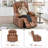 Ultimate Comfort 360° Swivel Recliner – Heated Massage, Rocking And Retractable Armrests-1788949185