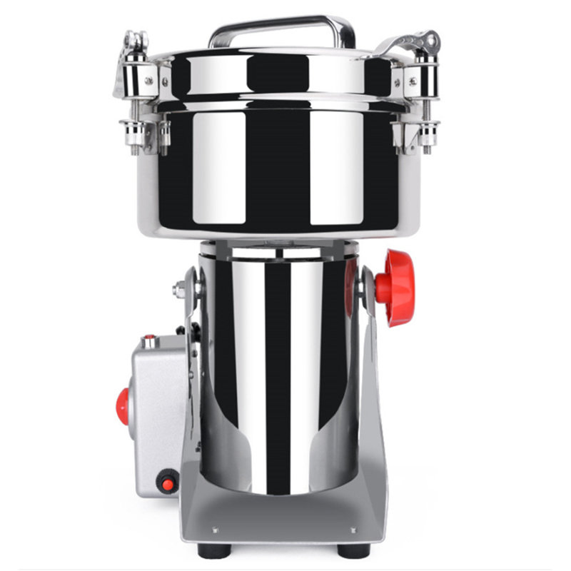Moulin à épices 300g, moulin à grain commercial, pulvérisateur ultrafin à haute vitesse en acier inoxydable