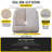 SUNROX Indoor/Outdoor Memory Foam Non Slip Rocking Chair Cushion-651712033-651712038