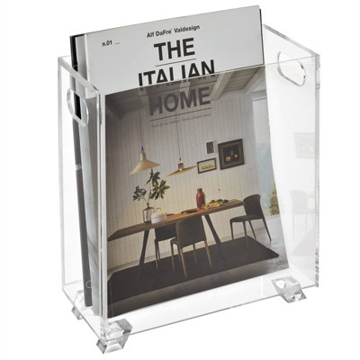 Porte-revues en acrylique Stock Your Home