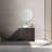Arno 36'' Natural Oak Veneer plywood Bathroom Vanity with Solid Surface Top-87543169
