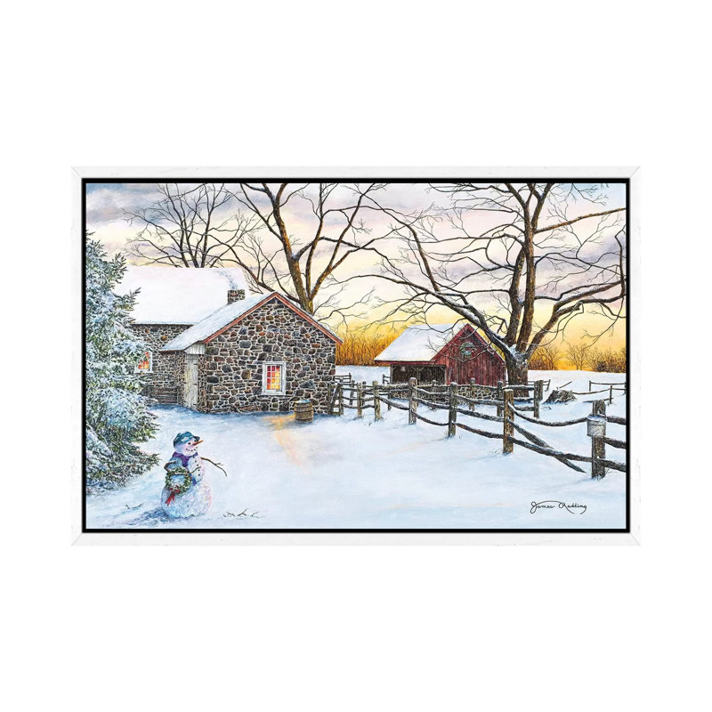 Mr.Twiggs by James Redding - Painting on Canvas, 101.6 cm H x 66.04 cm W, White Framed