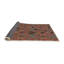 Tapis rouge/bleu/gris à motifs Archstone-1131628611