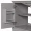 Meuble-lavabo simple 30 po avec comptoir en céramique Seidule-593392863