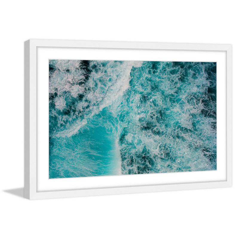 Hassan Ishan - Single Picture Frame Painting, 41cm H x 61cm W x 3.81cm D