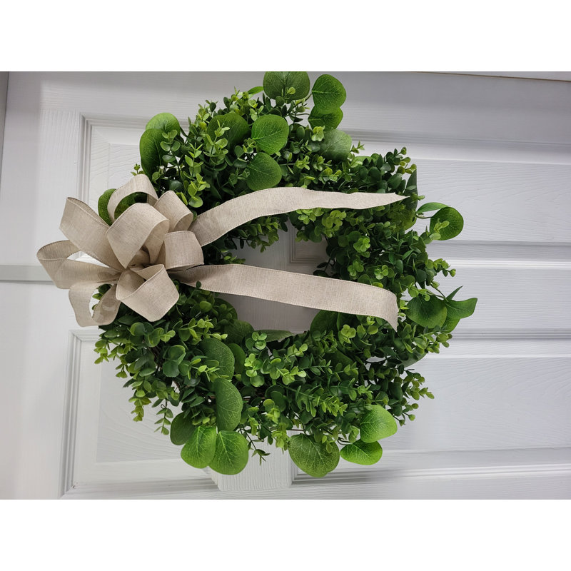 Boxwood And Eucalyptus Wreath