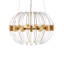 Petit lustre en laiton Coquette