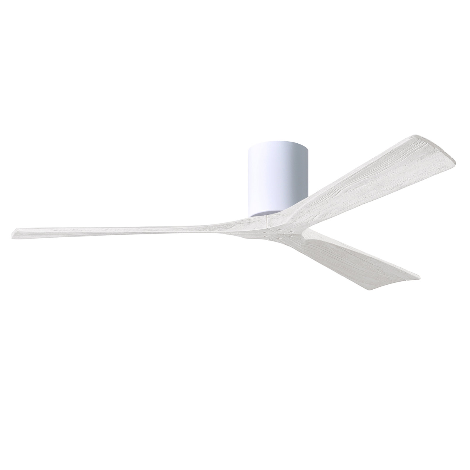Olivier 72" Ceiling Fan, Gloss White, Matte White, 60"