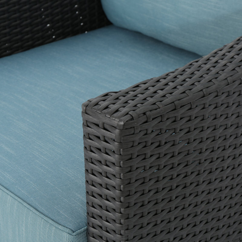 Amarveer Outdoor Lounge Chair, Gray