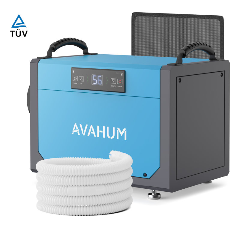 AVAHUM 113-Pint Commercial Dehumidifier, Anti-Corrosion Technology for 880 sq. ft.