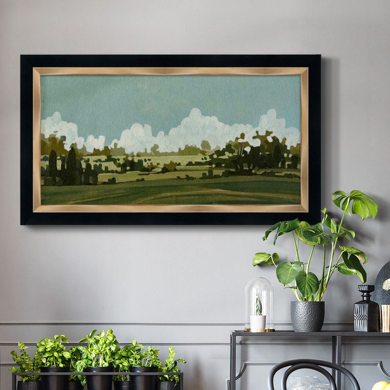 «Lush Summer III», reproduction d'un seul cadre photo sur toile, H 29 po x l 53 po x P 2,5 po